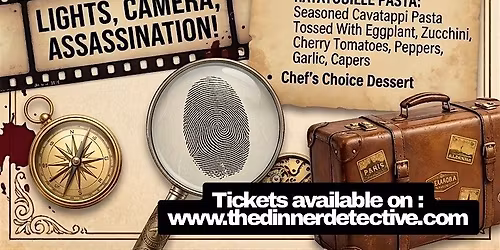 Dress Like A Detective M**der Mystery Dinner