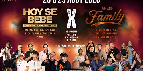 Hoy Se Bebe X We Are Family -  28 - 29 Ao\u00fbt