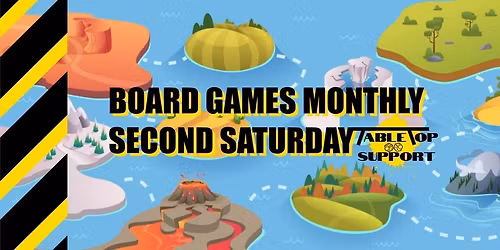 Boardgames Monthly Second Saturday