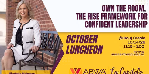October Luncheon - Elizabeth Mahusay