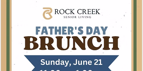 Rock Creek Father Day Brunch 