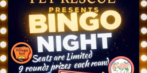 Celestial Zoo Pet Rescue Superfecta Village Inn Bingo Event