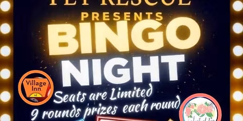 Celestial Zoo Pet Rescue Superfecta Village Inn Bingo Event