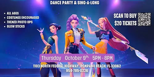 KPop Demon Hunters Dance Party & Sing-A-Long