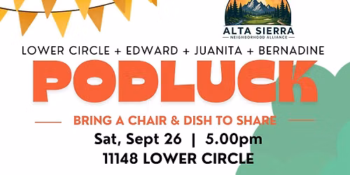 Podluck - Lower Circle, Edwards, Juanita, Bernadine