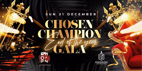 Chosen Champion End-of-Year Gala