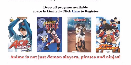 Baseball Anime Watch Party