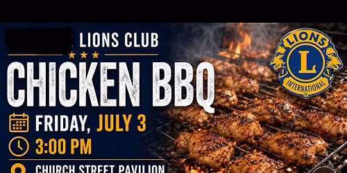 Chicken BBQ by the Wolcott Lions Club
