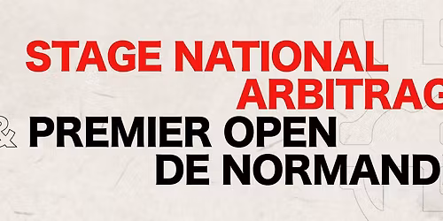 Stage Arbitrage - Open de Normandie