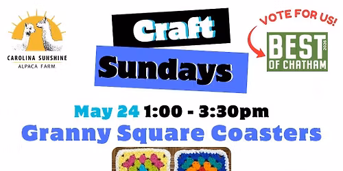 Learn to Crochet Granny Square Coasters!