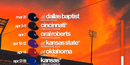 Oklahoma State Cowboys vs. Dallas Baptist University