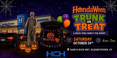 HondaWeen Trunk-or-Treat