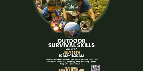 Outdoor Survival Skills: Ages 7-17