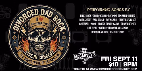 Divorced Dad Rock Night