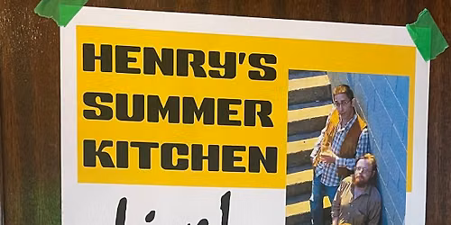 Henry\u2019s Summer Kitchen Every Second Sunday @ Adolfs Patio