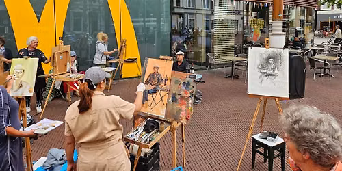 Zomerstad op z'n Frans - kunstmarkt Westerhaven 28 aug BOMMEN BEREND