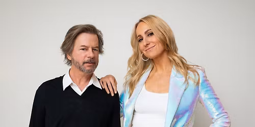 Nikki Glaser and David Spade at The Colosseum at Caesars Palace