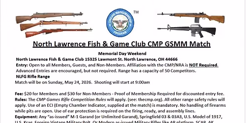 M1 Garand, Springfield, Vintage, Modern Military Match