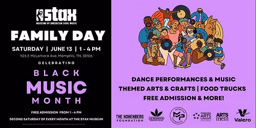 Free Family Day at Stax Museum
