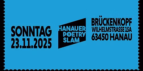Hanauer Poetry Slam - November