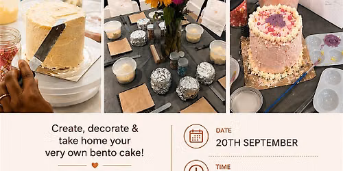 Cor Bakes Bento Cake Class