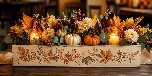 Thanksgiving Centerpiece Paint 'n Sip at Crave