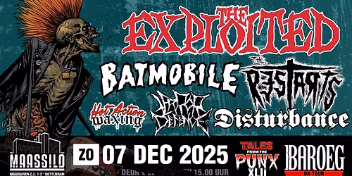  TFTP XL @ Maassilo: EXPLOITED-BATMOBILE-RESTARTS-DISTURBANCE-TERROR DEFENCE-HOT ACTION WAXING