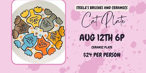 Cat Plate