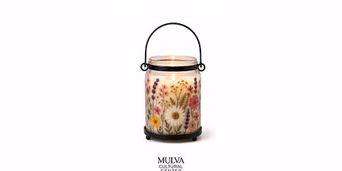 Urban Cultural Arts Pressed Flower Candle Lantern (Beginner Friendly)