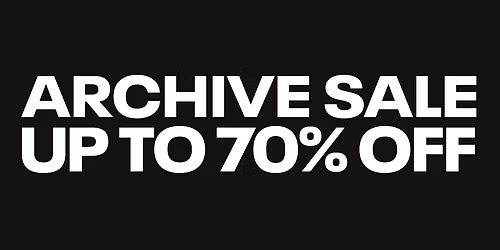 ARCHIVE SALE | UPP TILL 70% P\u00c5 V\u00c4LK\u00c4NDA MODEVARUM\u00c4RKEN