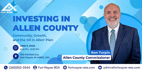 FW REIA Meetup - Ronald Turpin: Investing in Allen County