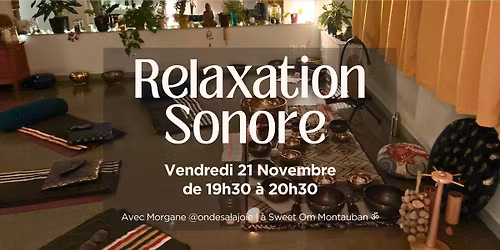 Relaxation sonore aux bols tib\u00e9tains \u00e0 Montauban