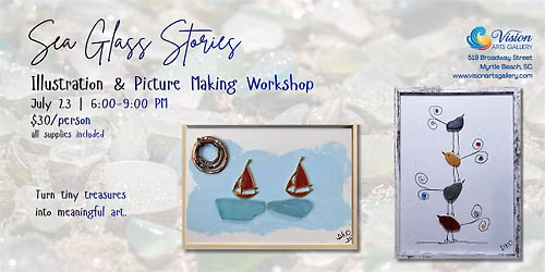 Sea Glass Stories: Illustration & Picture-Making Workshop with Debi O'Dell