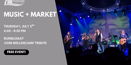 Music + Market: Rumbleseat - John Mellencamp Tribute