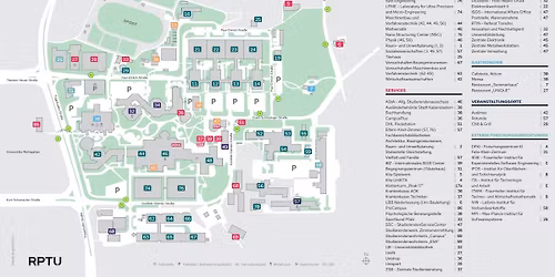 Campus Tour - RPTU in Kaiserslautern (Orientation Course Event for international students)