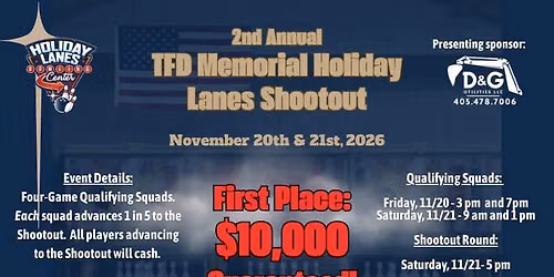 TFD Memorial Holiday Lanes Shoot Out