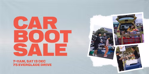 TRG Car Boot Sale \u2013 DEC