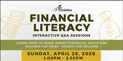 Financial Literacy Workshop for Teens \u2014 Encinitas