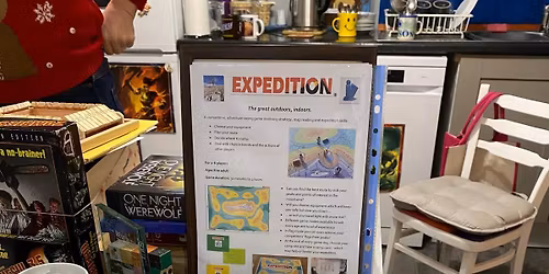 NEW GAME, \u201cExpedition\u201d demo session - get a FREE DRINK