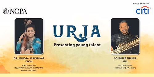 NCPA Citi Urja - Presenting Young Talent