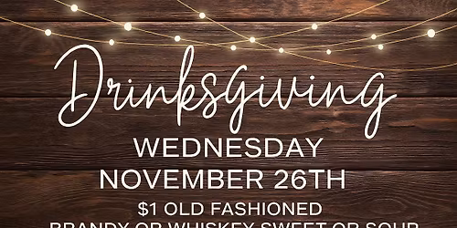 Pre-Thanksgiving Day Bash