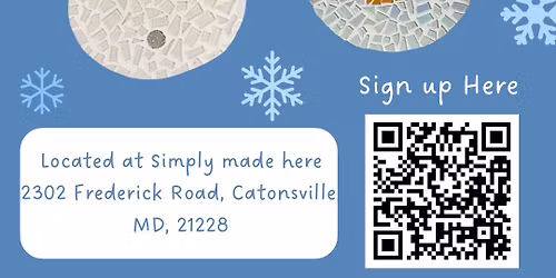 1\/15 snowman mosaic workshop