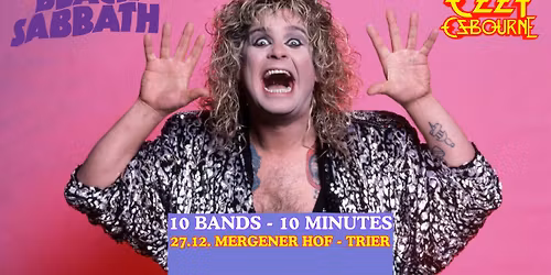 10 BANDS - 10 MINUTES [AUSVERKAUFT!] - Mergener Hof Trier