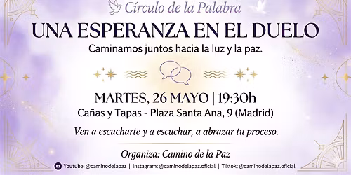 Una esperanza en el duelo, la vida contin\u00faa
