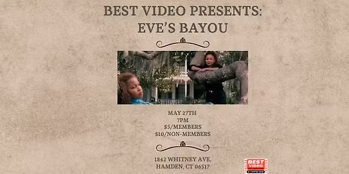 Screening @ Best Video : Eve's Bayou