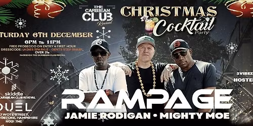 The Caribbean Club Revival \u2013 Christmas Cocktail Party