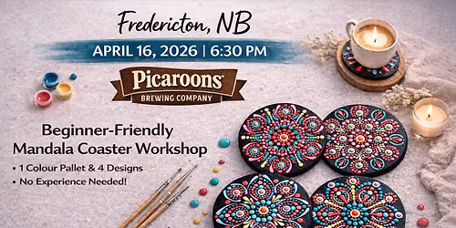 Four Stories, One Palette A Mandala Coaster Workshop