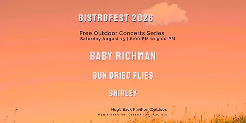 Baby Richman at BistroFest 2026