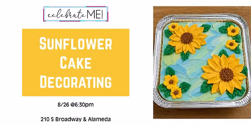 Sunflower Cake Decorating