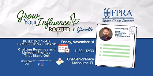 Building Your Professional Brand: Crafting Resumes and LinkedIn Profiles That Stand Out